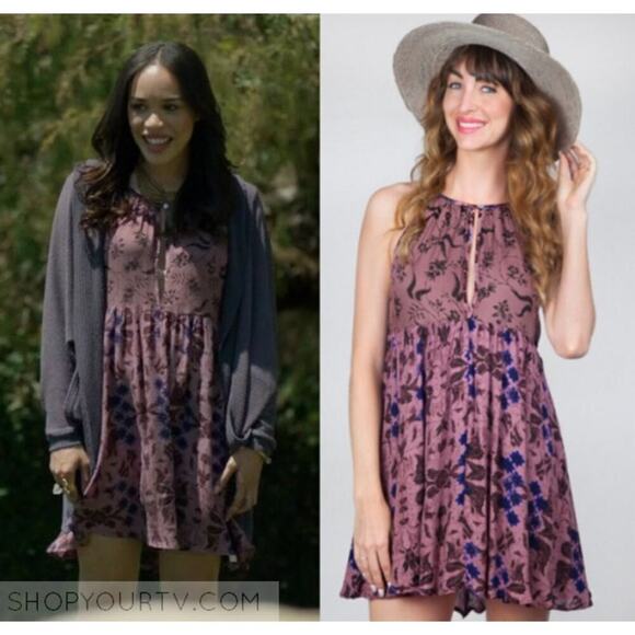 FREE PEOPLE Wildest Dream Slip Dress in Neutral Combo Size XS - Picture 1 of 6